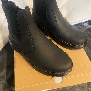 Dr. Martens Black Ankle Boots Timeless Style